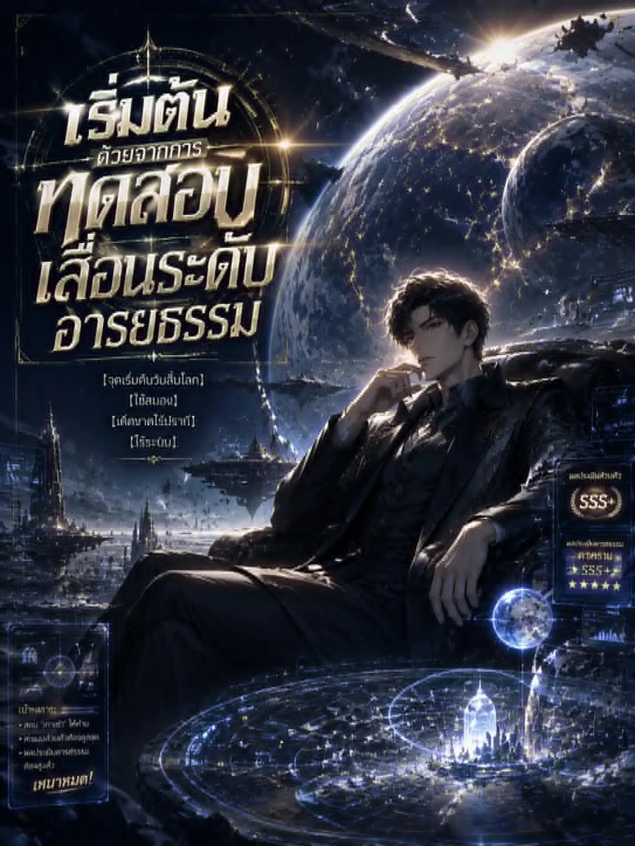 ปก เริ่มต้นด้วยจากการทดสอบเลื่อนระดับอารยธรรม