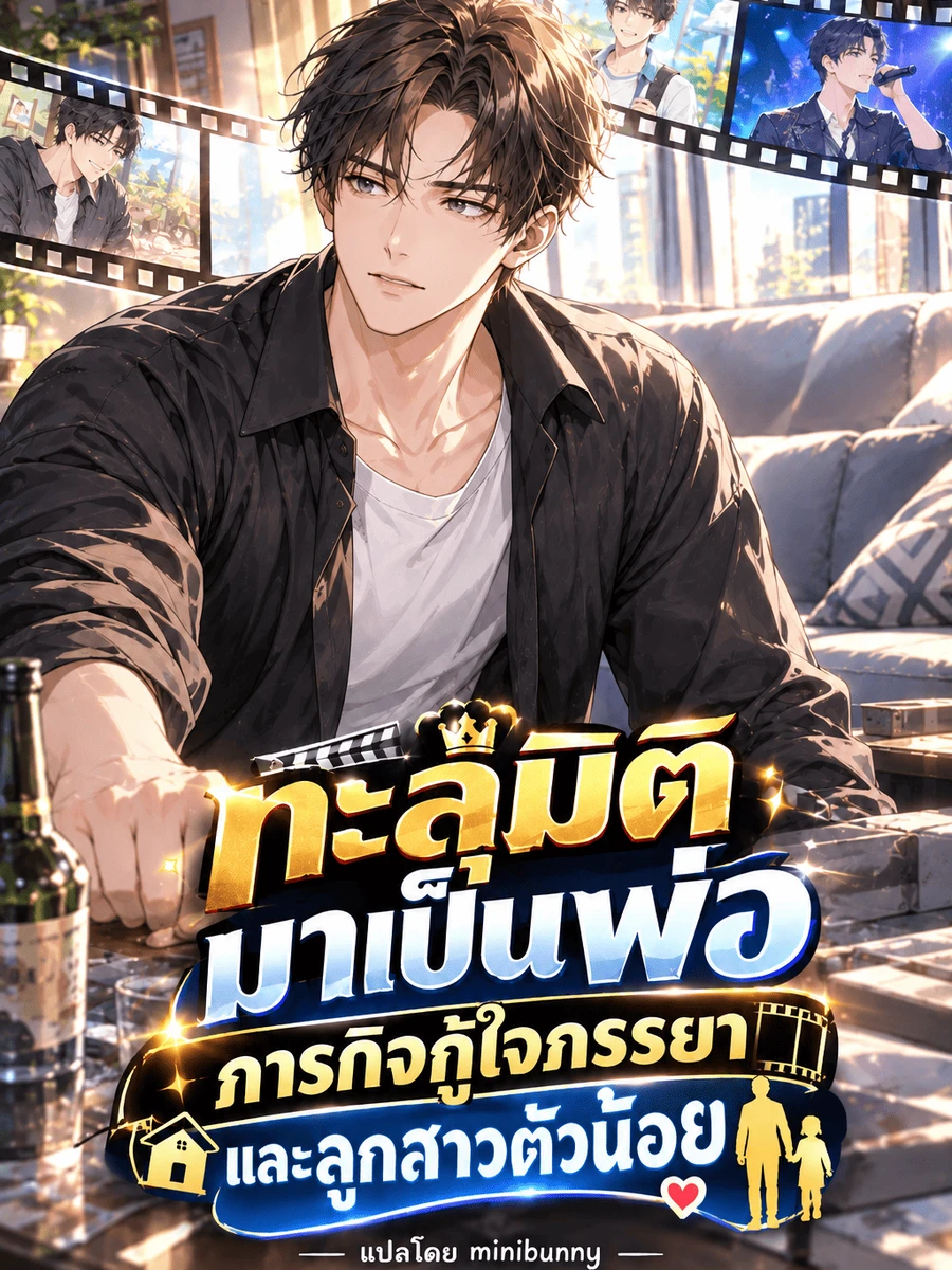 ปก ทะลุมิติมาเป็นพ่อ ภารกิจกู้ใจภรรยาและลูกสาวตัวน้อย