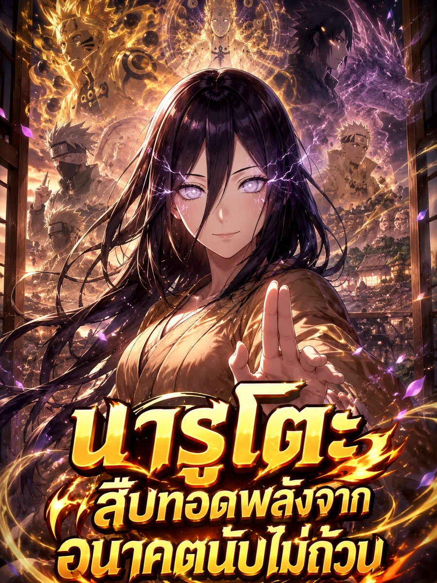 ปก นารูโตะ สืบทอดพลังจากอนาคตนับไม่ถ้วน