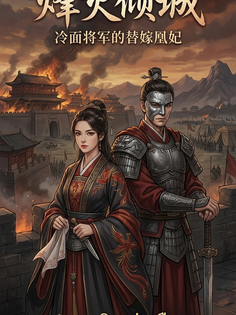 ปก เปลวเพลิงถล่มเมือง: ชายาหงส์ตัวแทนของแม่ทัพหน้ากากน้ําแข็ง