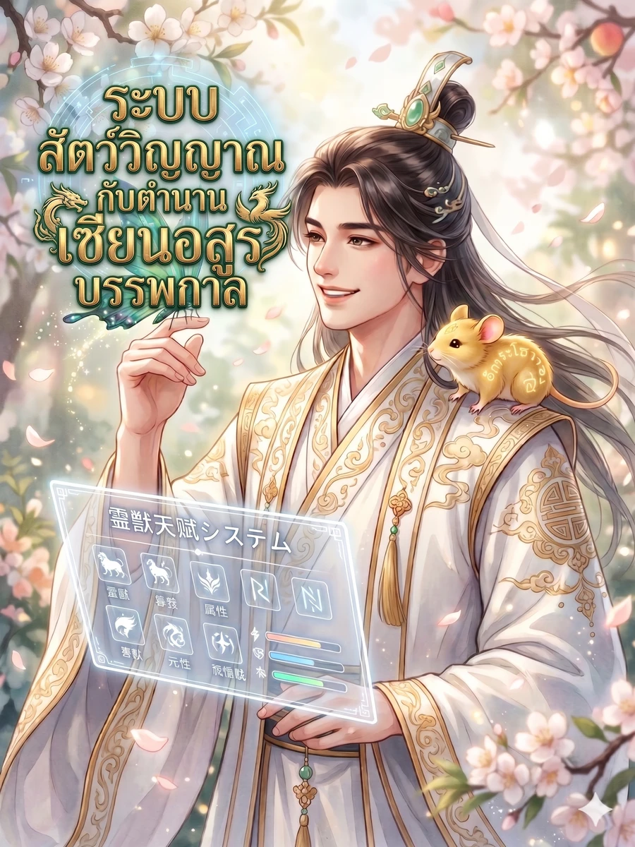 ปก ระบบสัตว์วิญญาณกับตํานานเซียนอสูรบรรพกาล
