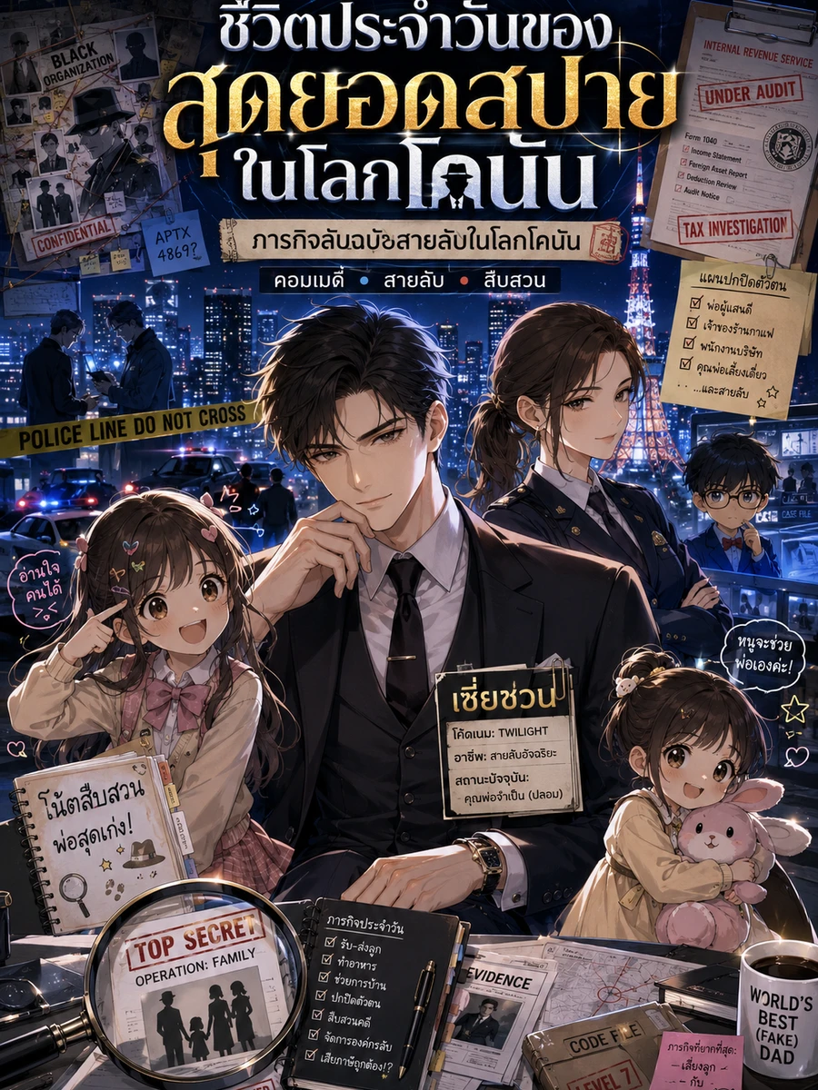 ปก [จบแล้ว] ชีวิตประจําวันของสุดยอดสปายในโลกโคนัน [อ่านฟรี 200 ตอน]