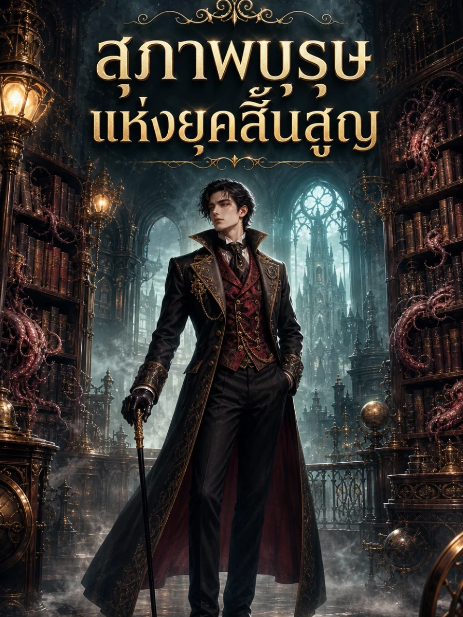 ปก สุภาพบุรุษแห่งยุคสิ้นสูญ