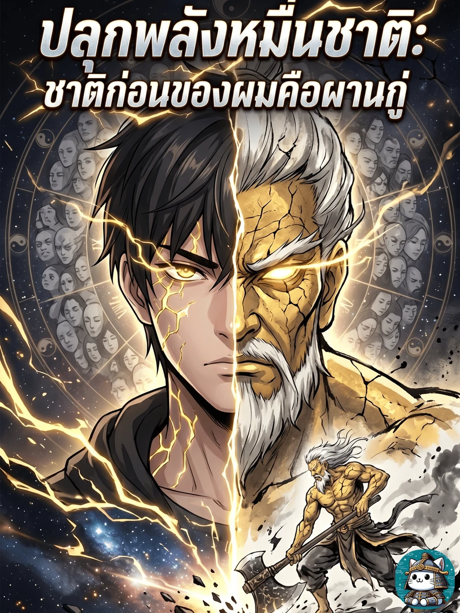 ปก [ชนต้นฉบับ] ปลุกพลังหมื่นชาติ: ชาติก่อนของผมคือผานกู่