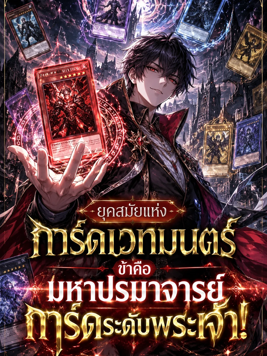 ปก ยุคสมัยแห่งการ์ดเวทมนตร์: ข้าคือมหาปรมาจารย์การ์ดระดับพระเจ้า!