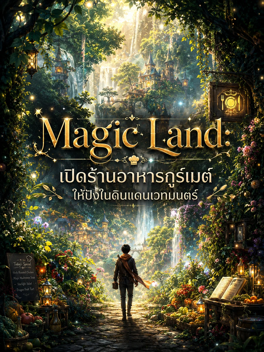 ปก Magic Land: เปิดร้านอาหารกูร์เมต์ให้ปังในดินแดนเวทมนตร์