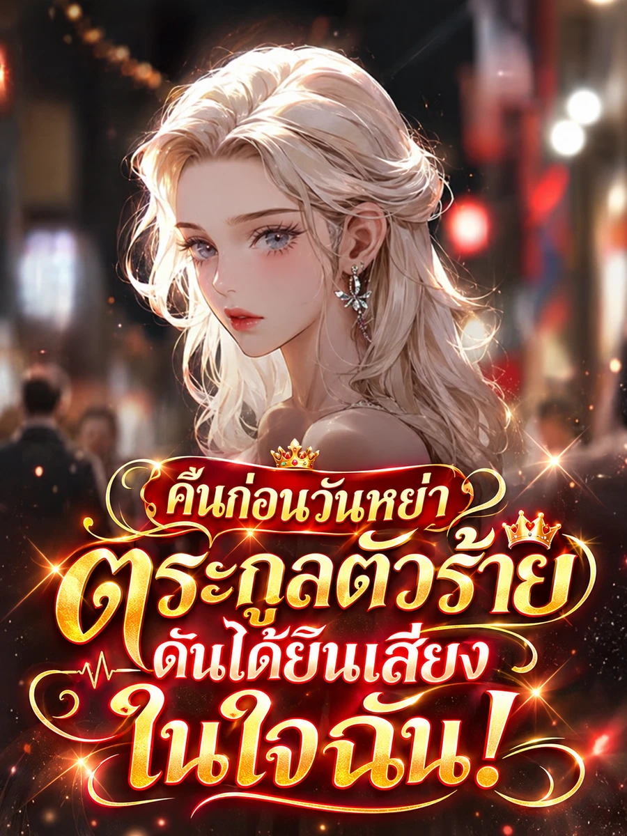 ปก คืนก่อนวันหย่า ตระกูลตัวร้ายดันได้ยินเสียงในใจฉัน!