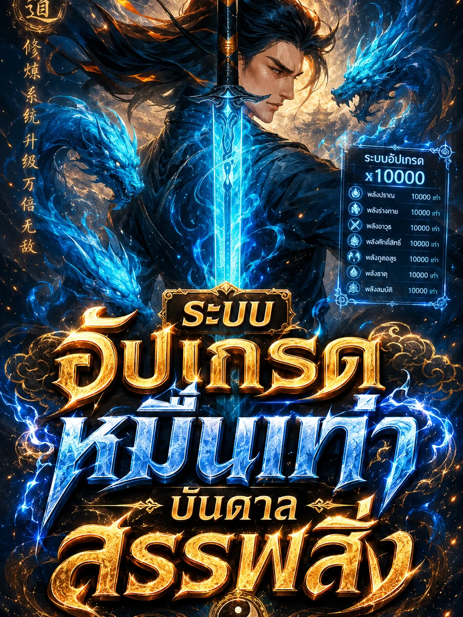 ปก ระบบอัปเกรดหมื่นเท่า บันดาลสรรพสิ่ง