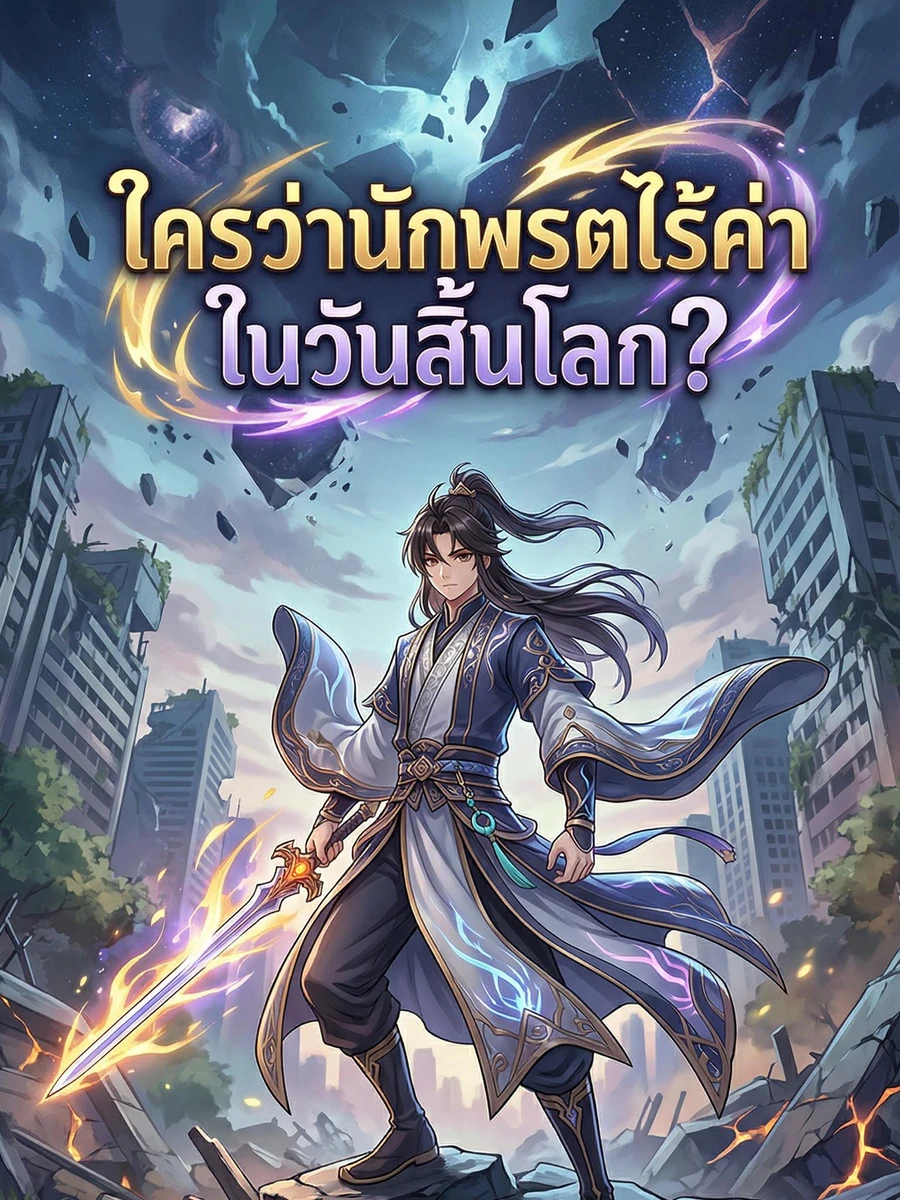 ปก ใครว่านักพรตไร้ค่าในวันสิ้นโลก?
