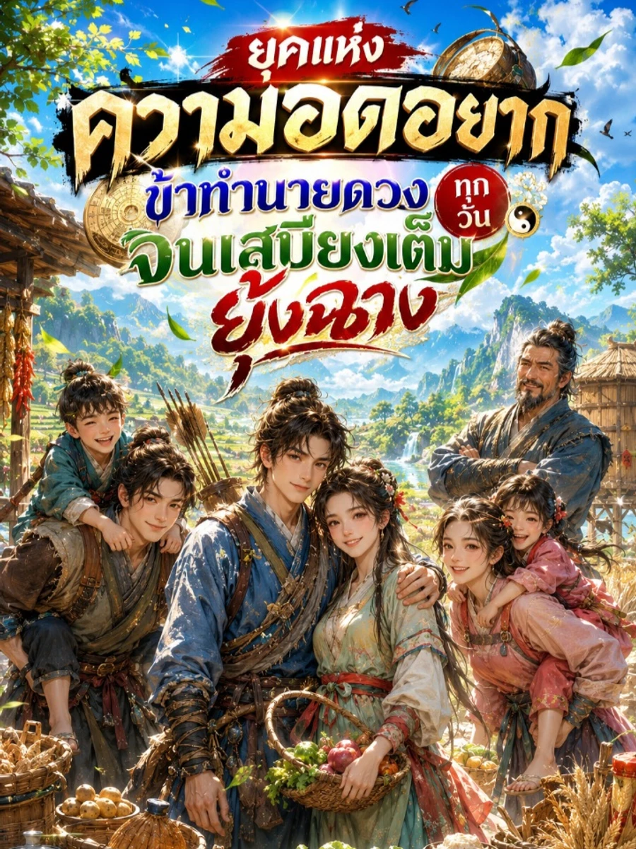 ปก ยุคแห่งความอดอยาก : ข้าทํานายดวงทุกวันจนเสบียงเต็มยุ้งฉาง
