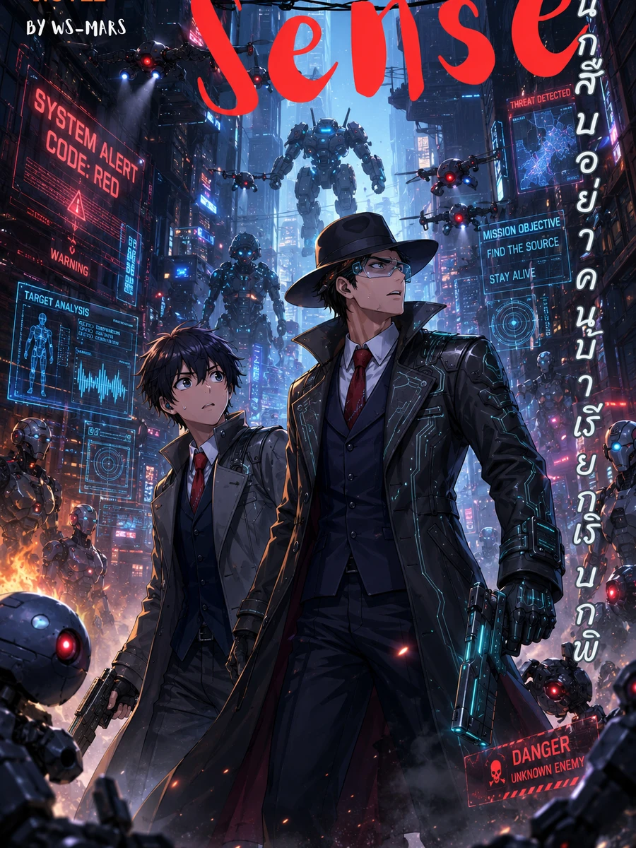 ปก Sense นักสืบอย่างข้า คนบ้าเรียกพี่