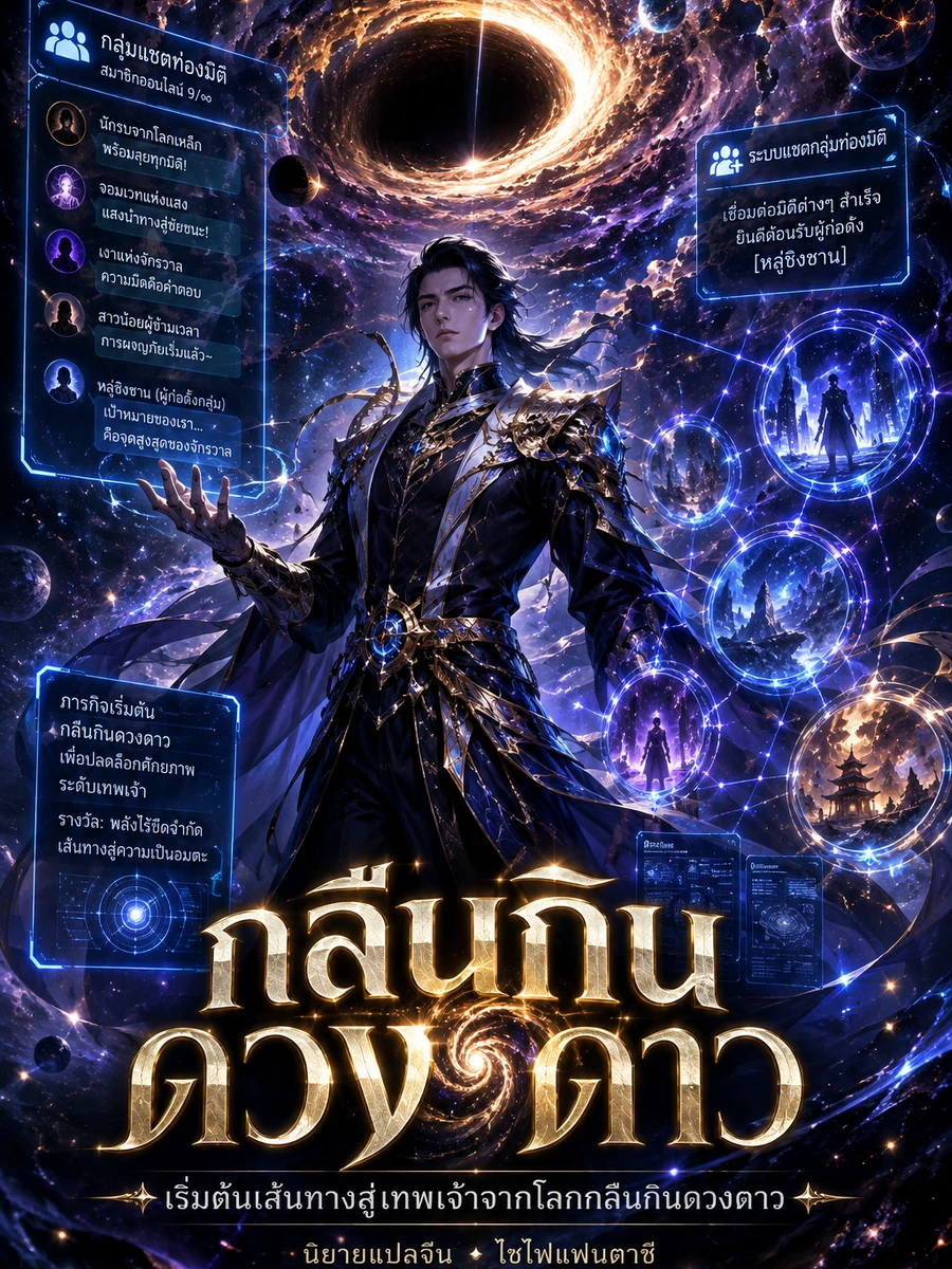 ปก [จบแล้ว] กลืนกินดวงดาว : เริ่มต้นเส้นทางสู่เทพเจ้าจากโลกกลืนกินดวงดาว