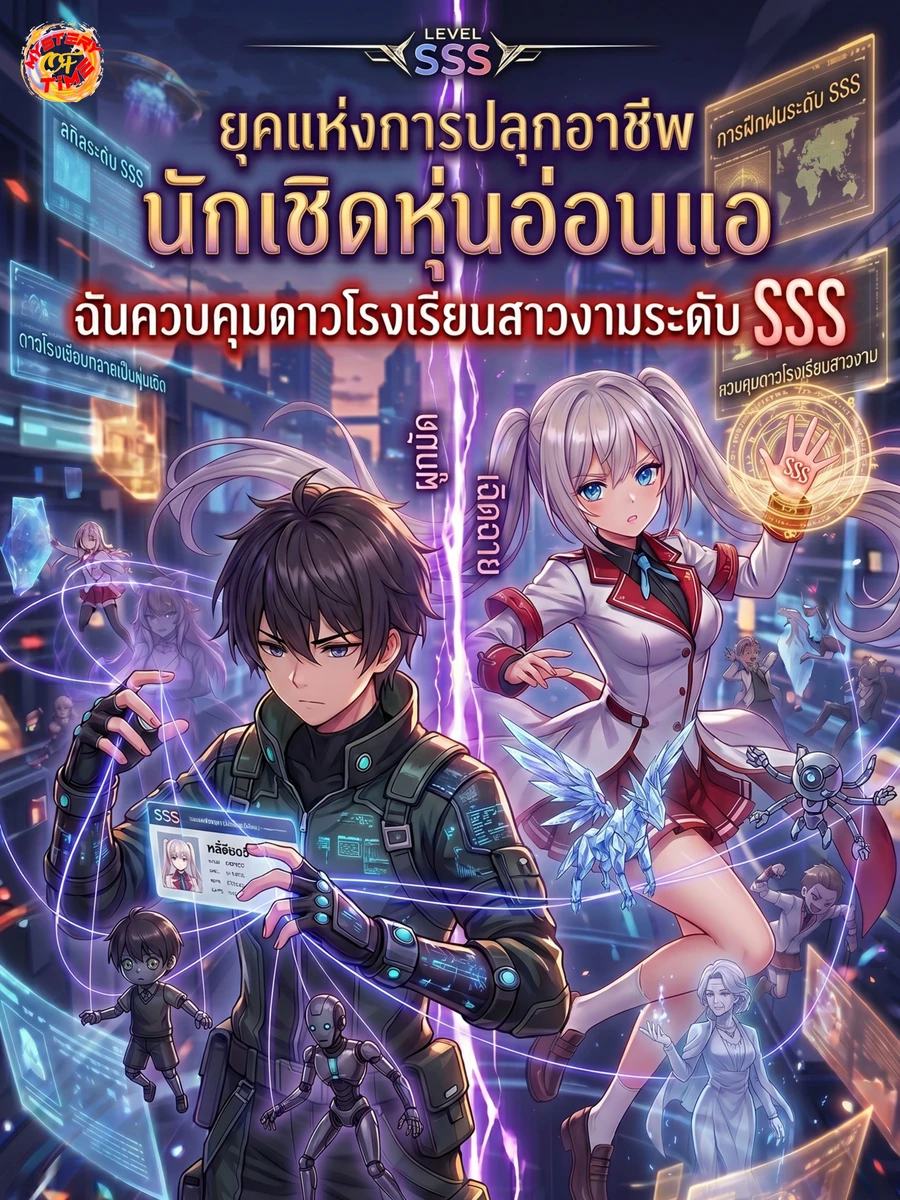 ปก ยุคแห่งการปลุกอาชีพ นักเชิดหุ่นอ่อนแอ ฉันควบคุมดาวโรงเรียนสาวงามระดับ SSS