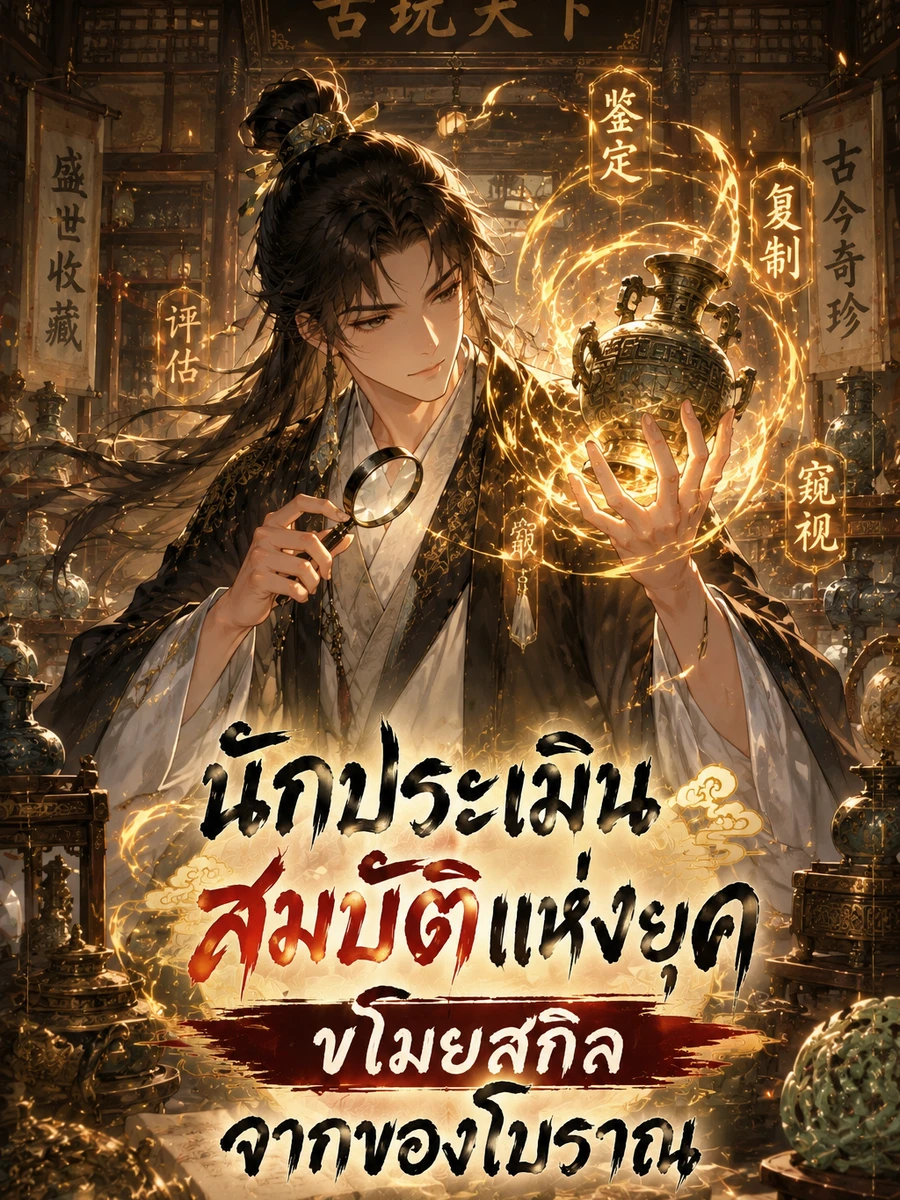 ปก นักประเมินสมบัติแห่งยุค: ขโมยสกิลจากของโบราณ