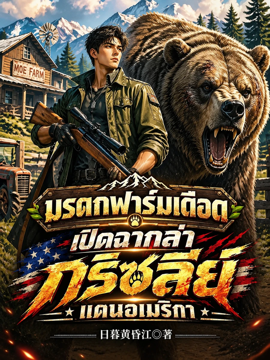 ปก มรดกฟาร์มเดือด: เปิดฉากล่ากริซลีย์แดนอเมริกา