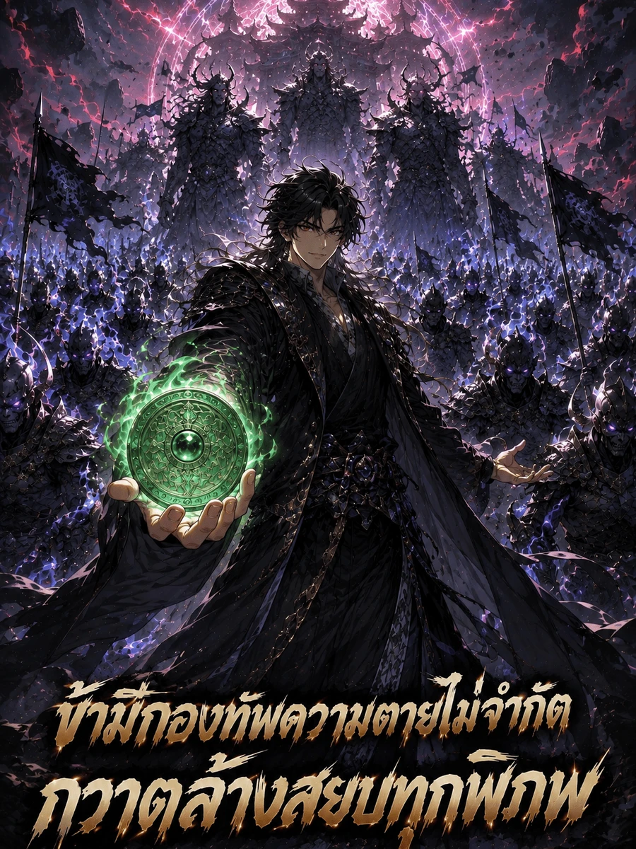 ปก ข้ามีกองทัพความตายไม่จํากัด กวาดล้างสยบทุกพิภพ