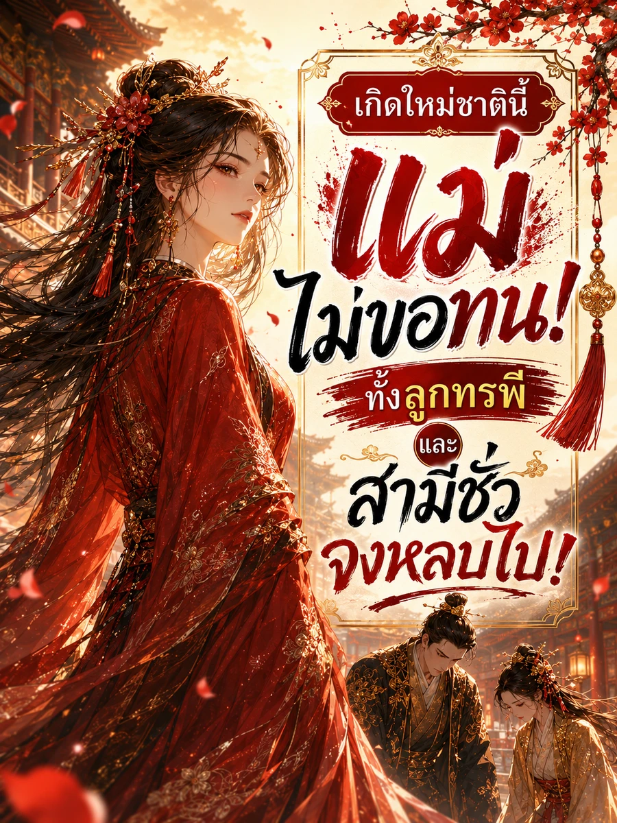 ปก เกิดใหม่ชาตินี้ แม่ไม่ขอทน! ทั้งลูกทรพีและสามีชั่วจงหลบไป
