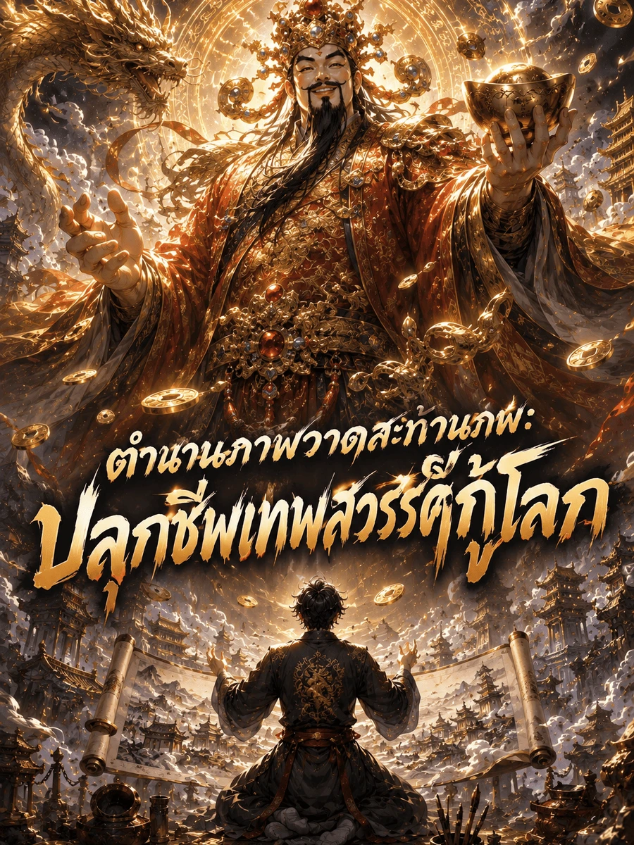 ปก ตํานานภาพวาดสะท้านภพ: ปลุกชีพเทพสวรรค์กู้โลก