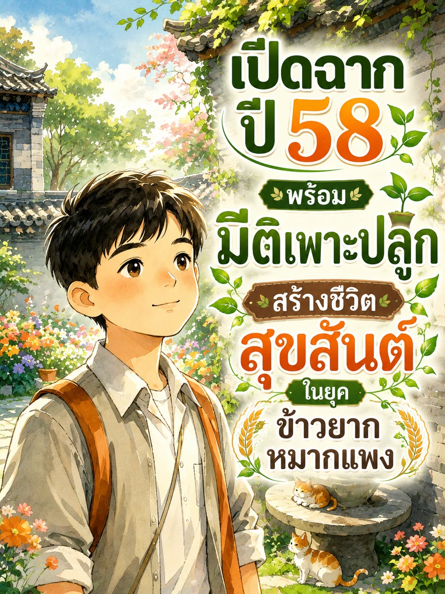 ปก เปิดฉากปี 58 พร้อมมิติเพาะปลูก สร้างชีวิตสุขสันต์ในยุคข้าวยากหมากแพง