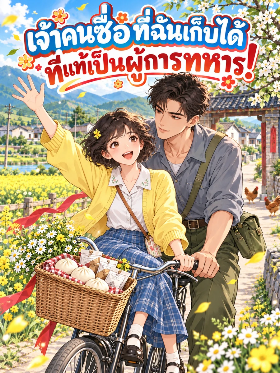 ปก [จบแล้ว]เจ้าคนซื่อที่ฉันเก็บได้ ที่แท้เป็นผู้การทหาร!