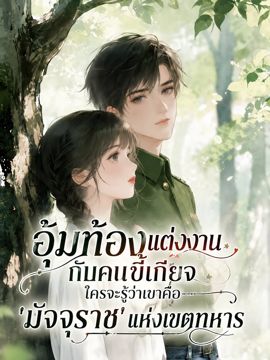 ปก อุ้มท้องแต่งงานกับคนขี้เกียจ ใครจะรู้ว่าเขาคือ 'มัจจุราช' แห่งเขตทหาร