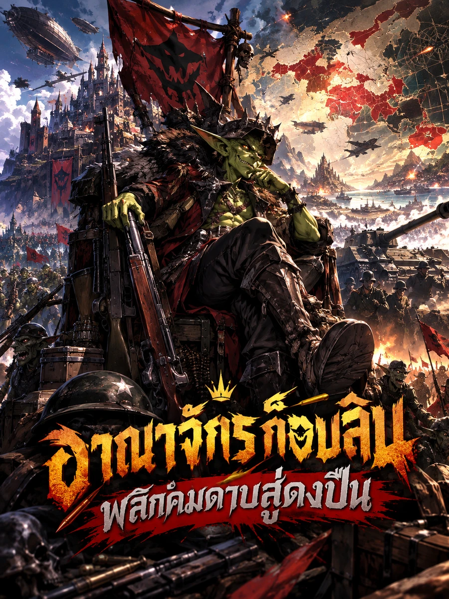 ปก อาณาจักรก็อบลิน : พลิกคมดาบสู่ดงปืน