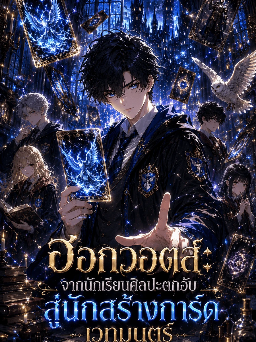 ปก ฮอกวอตส์: จากนักเรียนศิลปะตกอับ สู่นักสร้างการ์ดเวทมนตร์