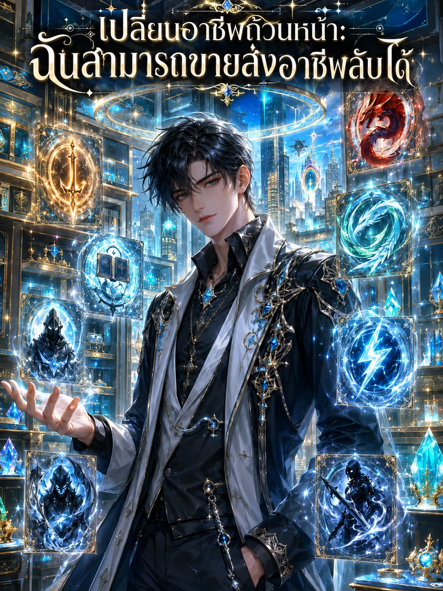 ปก เปลี่ยนอาชีพถ้วนหน้า: ฉันสามารถขายส่งอาชีพลับได้