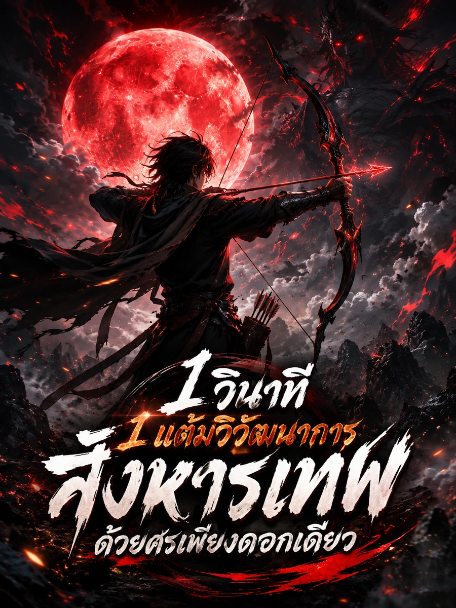 ปก 1 วินาที 1 แต้มวิวัฒนาการ: สังหารเทพด้วยศรเพียงดอกเดียว