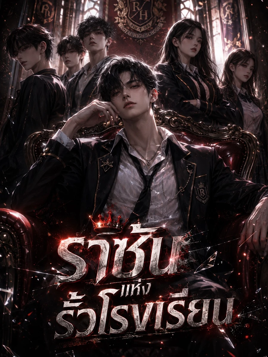 ปก ราชันแห่งรั้วโรงเรียน