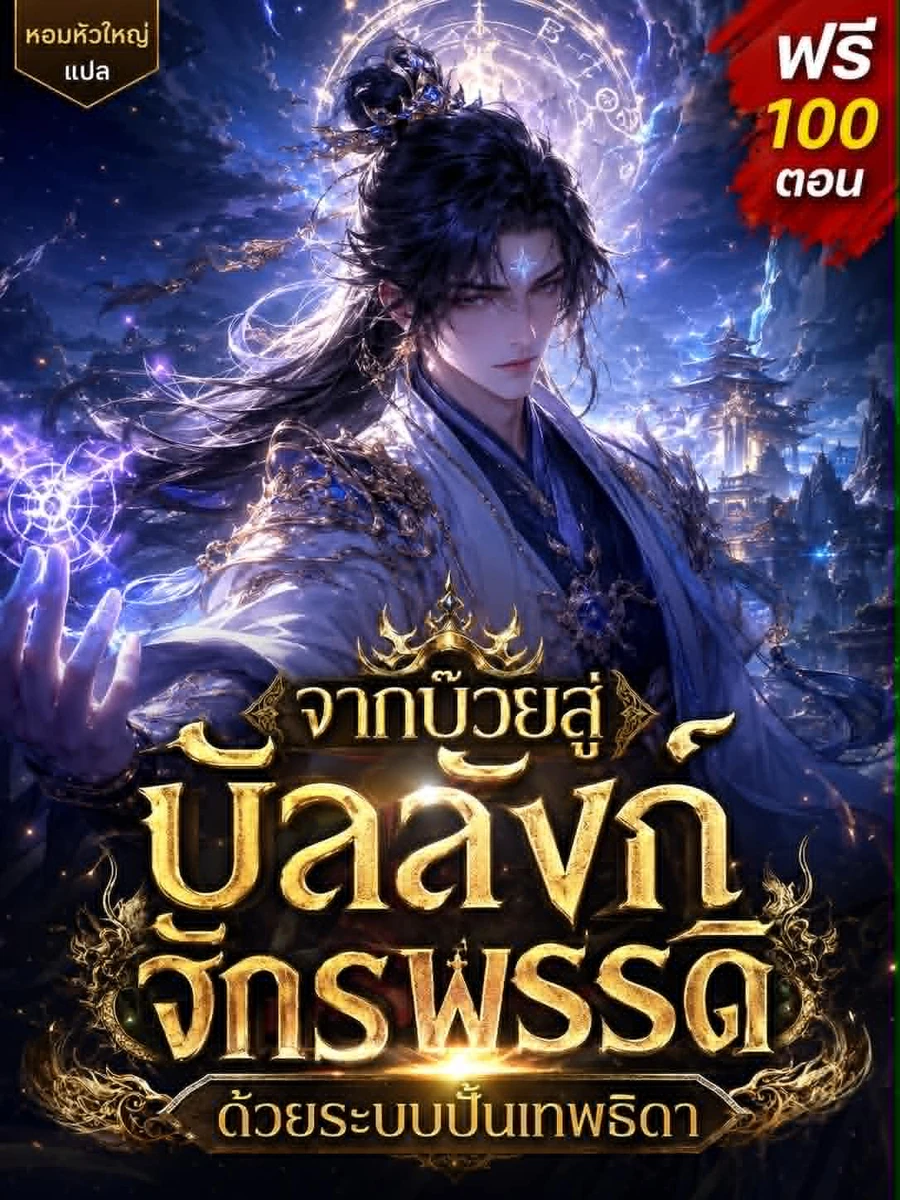 ปก [ฟรี100ตอน] จากบ๊วยสู่บัลลังก์จักรพรรดิ ด้วยระบบปั้นเทพธิดา