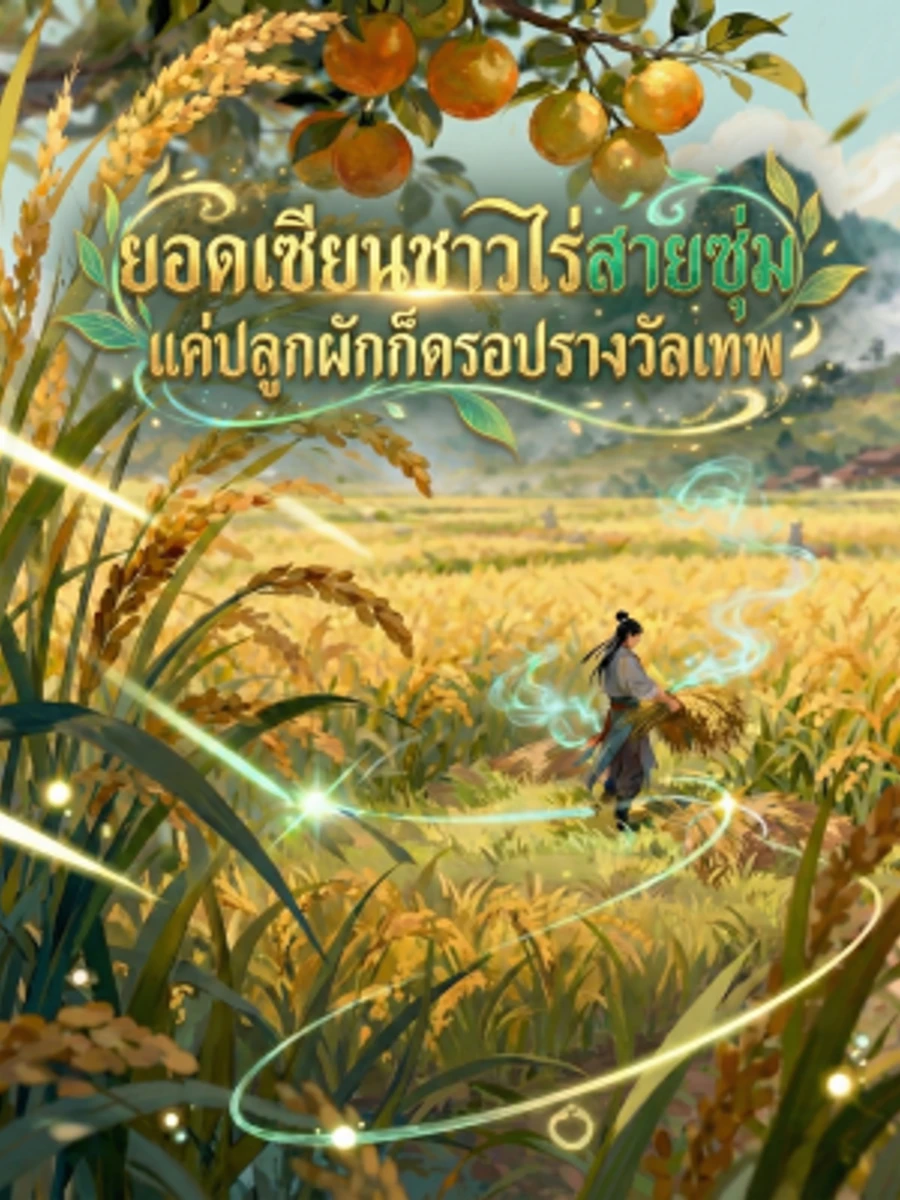 ปก ยอดเซียนชาวไร่สายซุ่ม แค่ปลูกผักก็ดรอปรางวัลเทพ