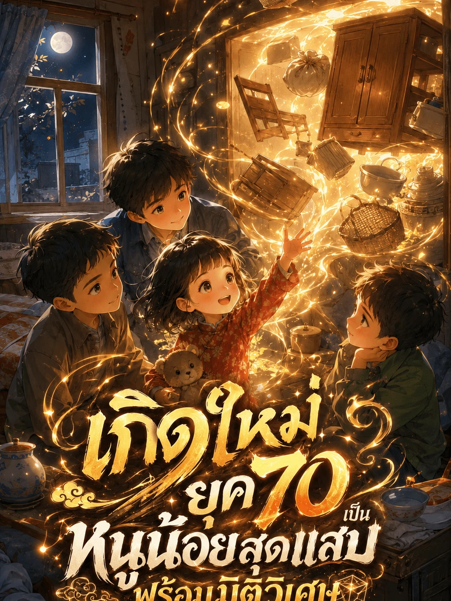 ปก เกิดใหม่ยุค 70 เป็นหนูน้อยสุดแสบพร้อมมิติวิเศษ