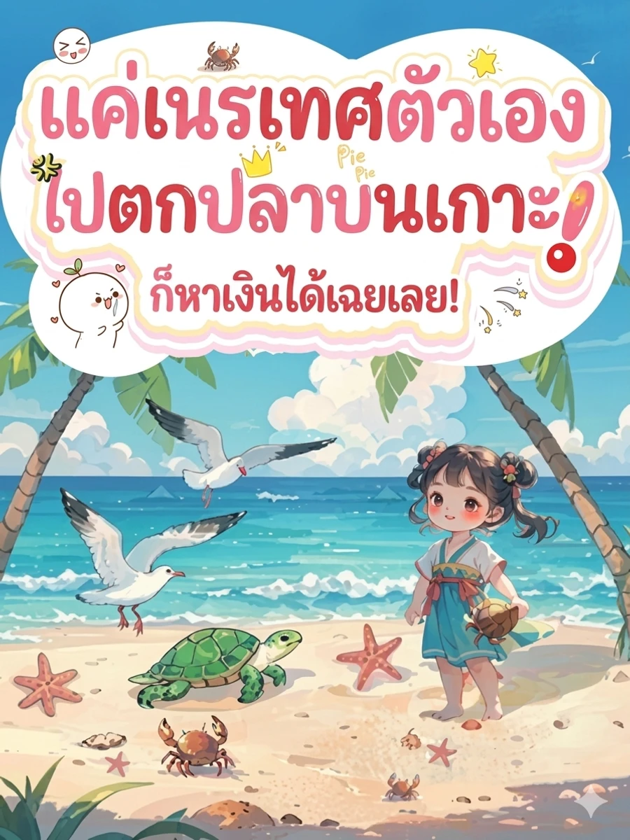 ปก แค่เนรเทศตัวเองไปตกปลาบนเกาะ ก็หาเงินได้ถล่มทลายเฉยเลย!