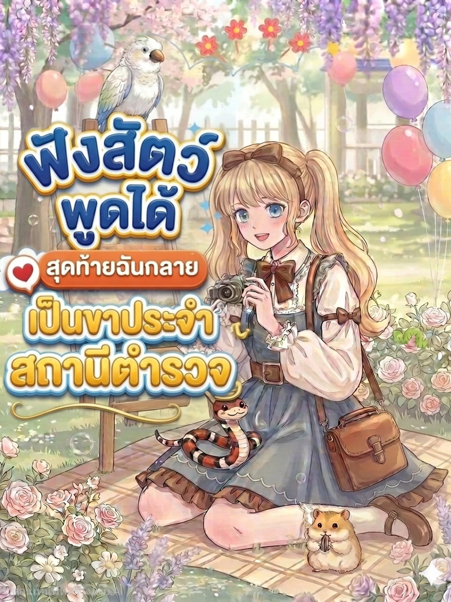 ปก ฟังสัตว์พูดได้: สุดท้ายฉันกลายเป็นขาประจําสถานีตํารวจ