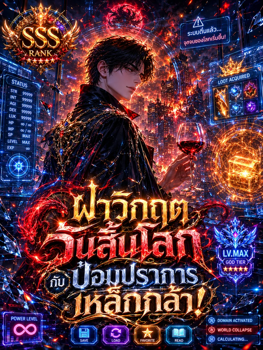 ปก ฝ่าวิกฤตวันสิ้นโลก กับป้อมปราการเหล็กกล้า!
