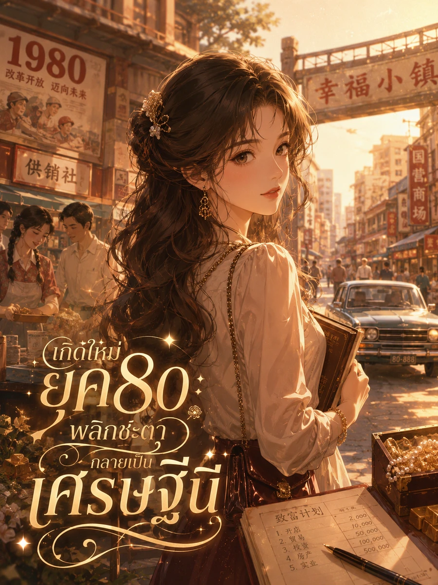 ปก เกิดใหม่ยุค80 พลิกชะตากลายเป็นเศรษฐีนี