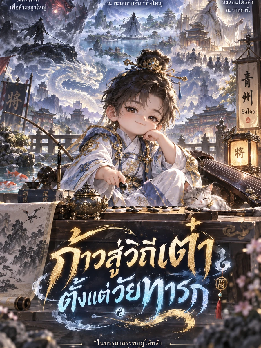 ปก ก้าวสู่วิถีเต๋าตั้งแต่วัยทารก