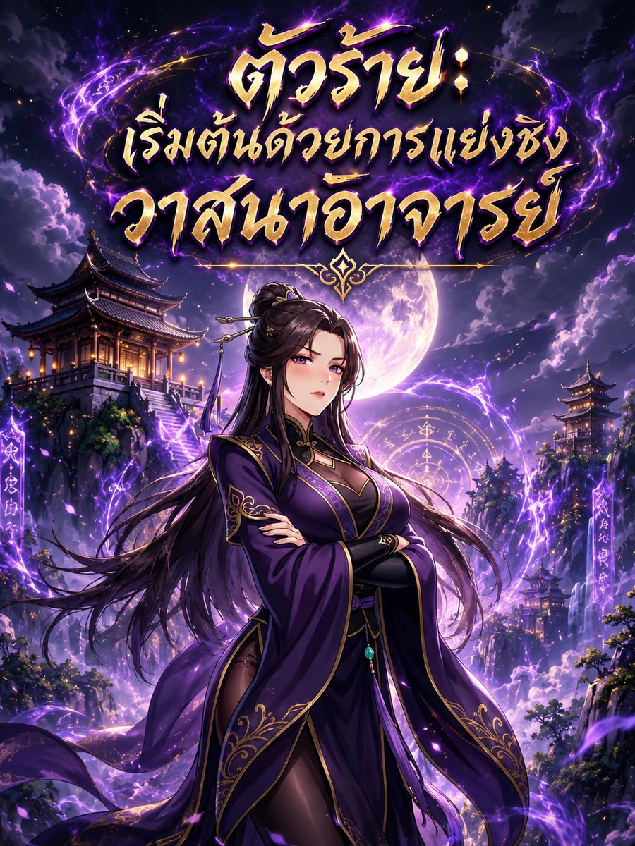 ปก ตัวร้าย: เริ่มต้นด้วยการแย่งชิงวาสนาอาจารย์ ระดับพลังของข้าก็พุ่งทะยาน