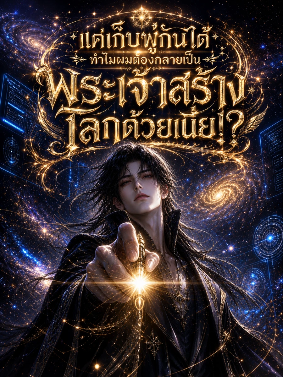 ปก แค่เก็บพู่กันได้ ทําไมผมต้องกลายเป็นพระเจ้าสร้างโลกด้วยเนี่ย!?