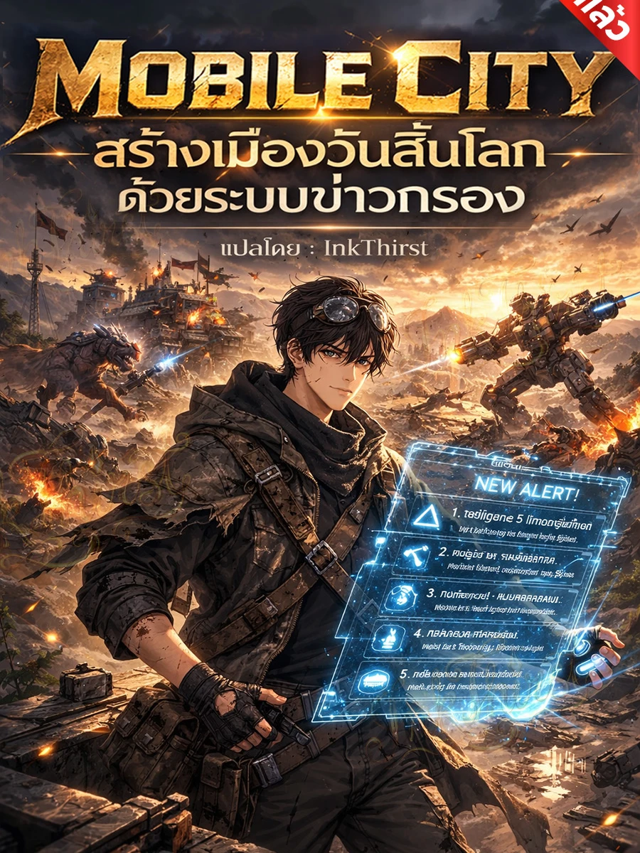 ปก Mobile City: สร้างเมืองวันสิ้นโลกด้วยระบบข่าวกรอง (จบ)