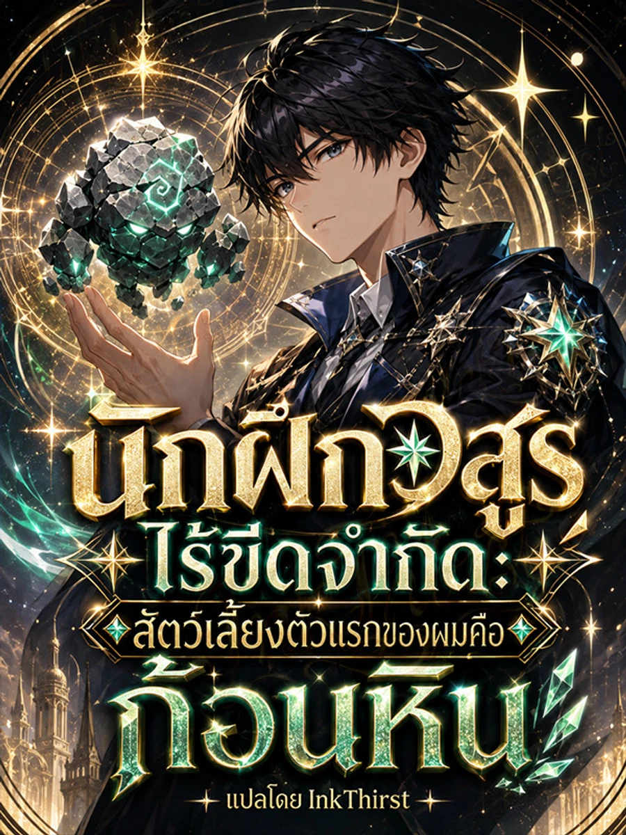 ปก นักฝึกอสูรไร้ขีดจํากัด: สัตว์เลี้ยงตัวแรกของผมคือก้อนหิน