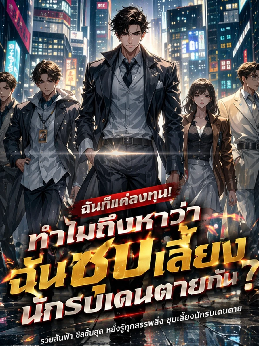 ปก ฉันก็แค่ลงทุน! ทําไมถึงหาว่าฉันชุบเลี้ยงนักรบเดนตายกัน?