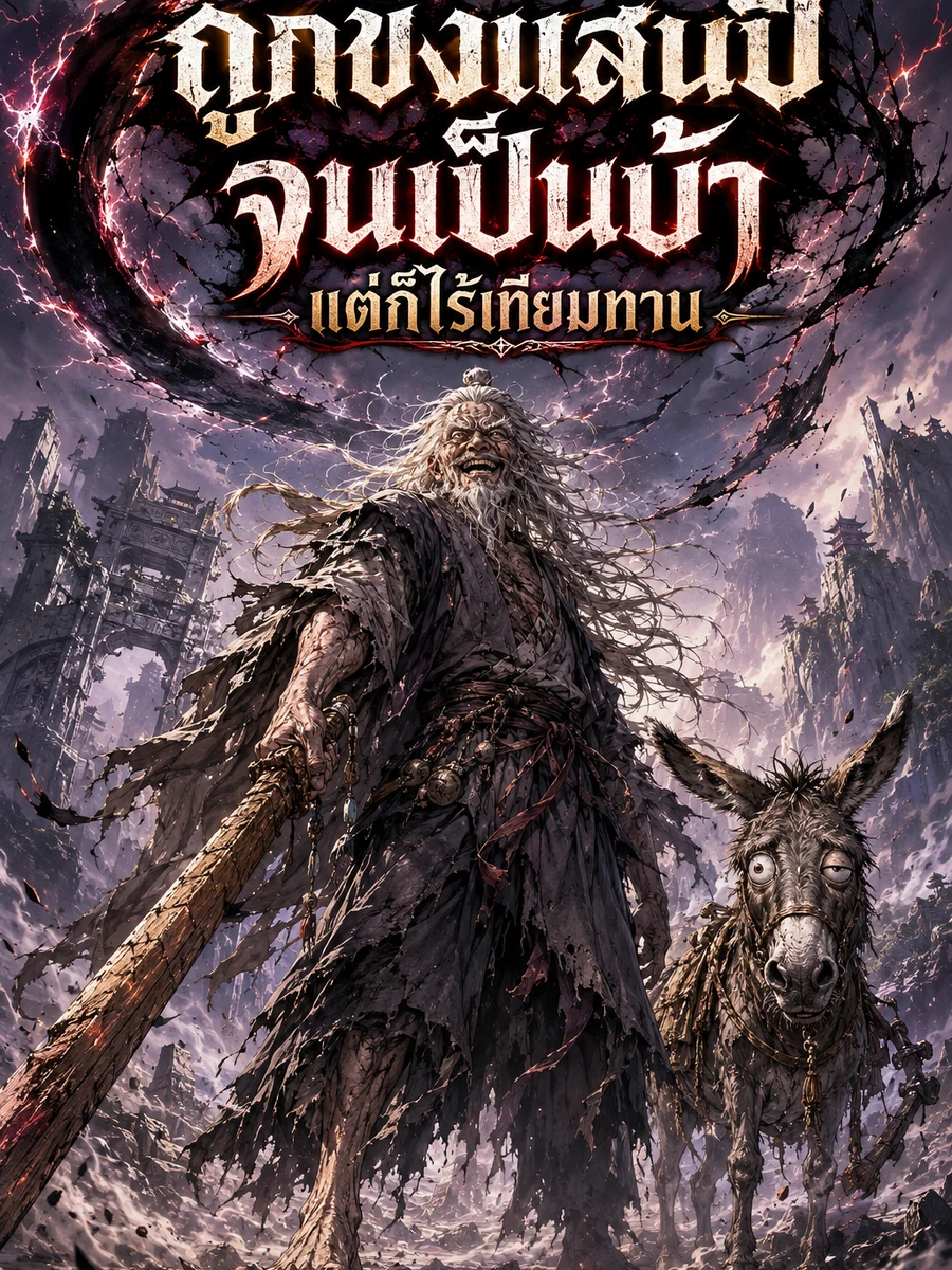 ปก ถูกขังแสนปีจนเป็นบ้า แต่ก็ไร้เทียมทาน