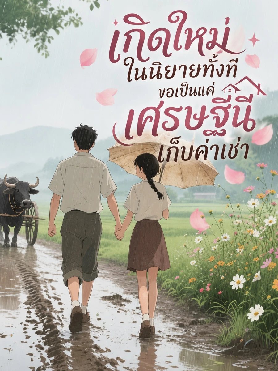 ปก เกิดใหม่ในนิยายทั้งที ขอเป็นแค่เศรษฐีนีเก็บค่าเช่า