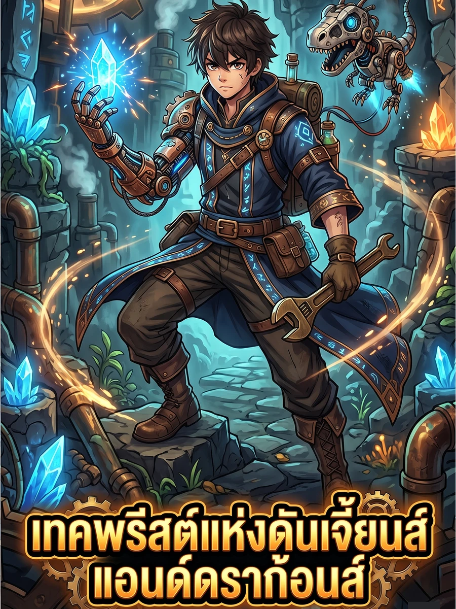 ปก เทคพรีสต์แห่งดันเจี้ยนส์แอนด์ดราก้อนส์