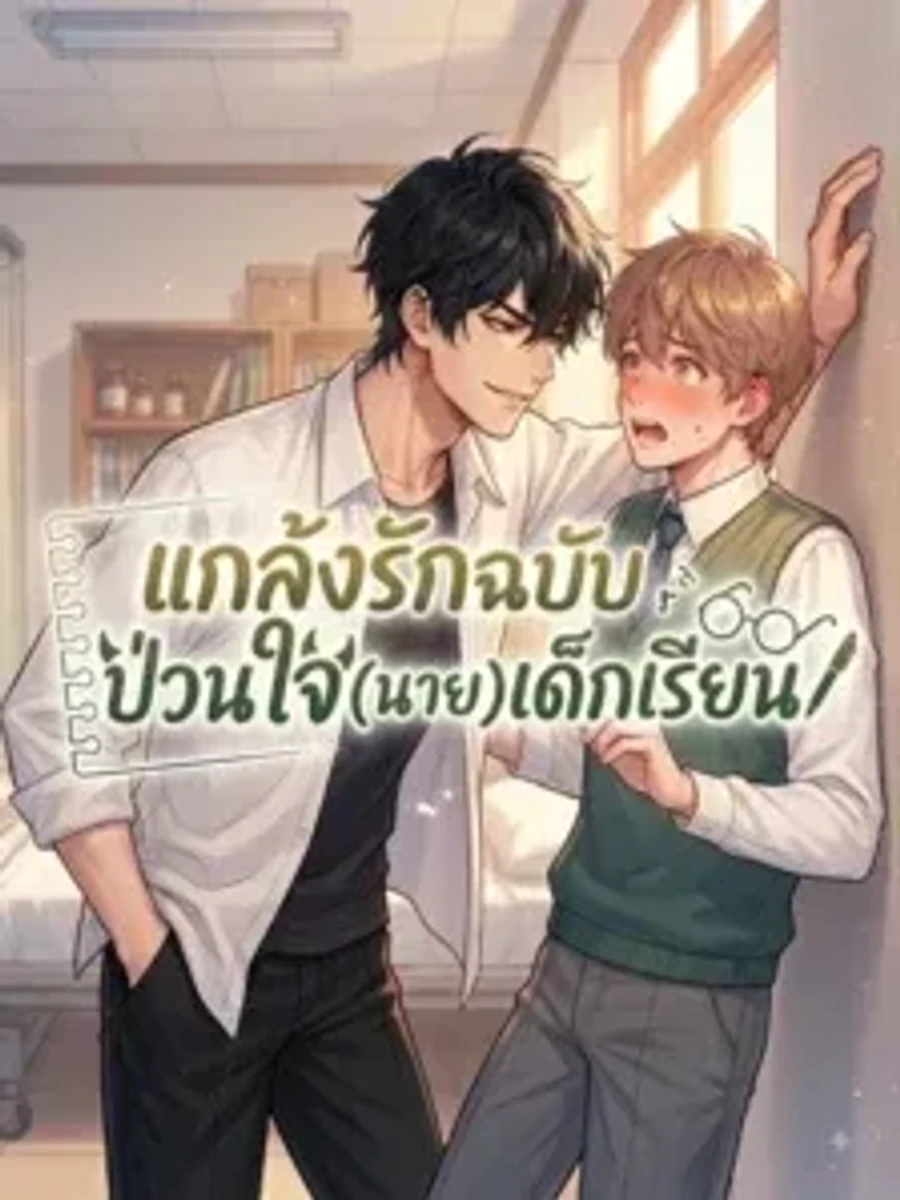 ปก แกล้งรักฉบับป่วนใจ(นาย)เด็กเรียน