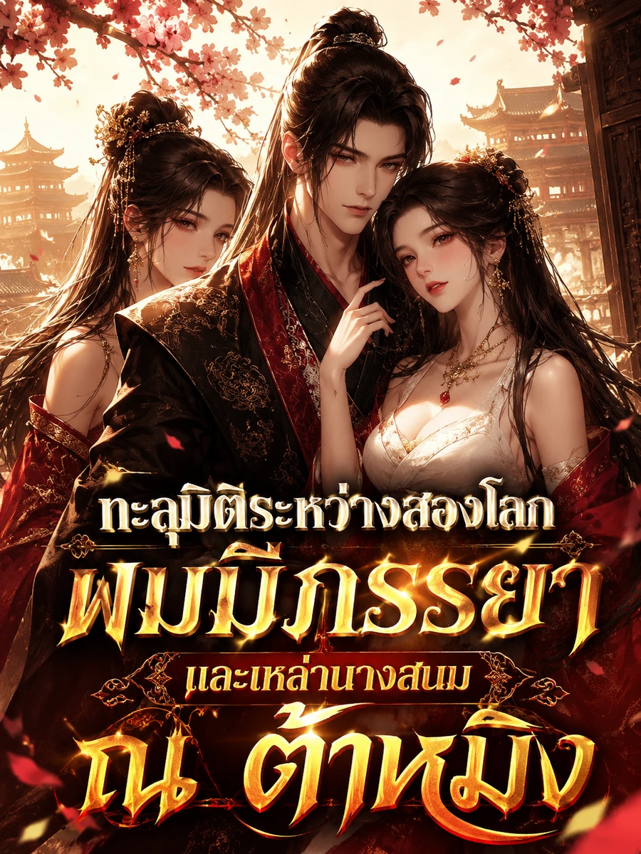 ปก ทะลุมิติระหว่างสองโลก ผมมีภรรยาและเหล่านางสนม ณ ต้าหมิง