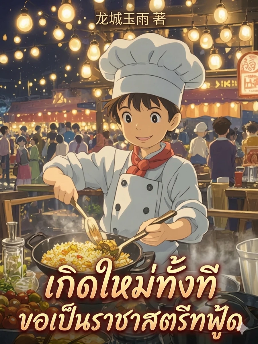 ปก เกิดใหม่ทั้งที ขอเป็นราชาสตรีทฟู้ด