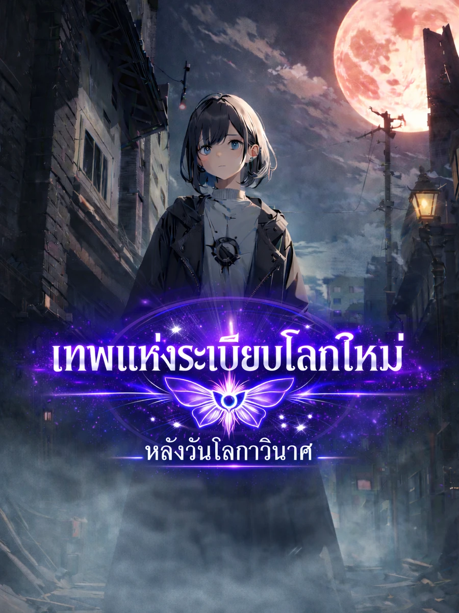 ปก เทพแห่งระเบียบโลกใหม่หลังวันโลกาวินาศ ( 481 ตอนจบ ) ( เปิดอ่านฟรีเริ่มต้น 100 ตอน )